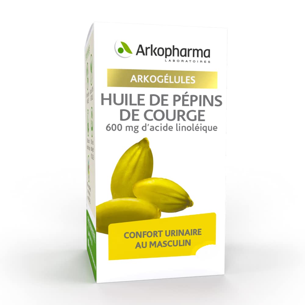 Arkopharma Arkogélules Huile de Pépins de Courge 180 Capsules