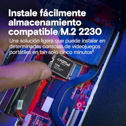 SSD Crucial P310 de 2TB - Imagen 7