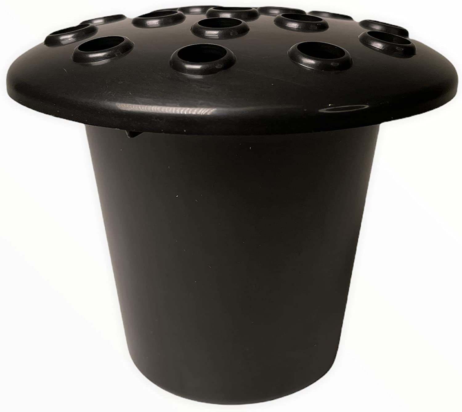 Memorial Grave Vase Inserts (Set of 2), Sturdy Grave Flower Pots, Graveside Flower Holders for Cemetery - Image 3