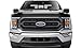 Auto Ventshade [AVS] Bugflector Hood Shield/Protector for 2021-2026 Ford F-150, (Excludes Tremor, Platinum, King Ranch) | High Profile Bug Deflector, 1 pc. - Dark Smoke | 23621