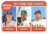 2018 Heritage #5 Aaron Judge/Joey Gallo/Khris Davis Baseball