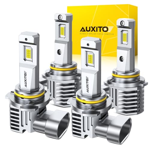Image of AUXITO 9005 /9006 LED Bulb HB3 /HB4 Bulbs, 180,000LM White Brighter, 4PCS