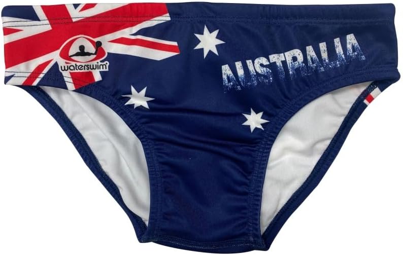 Suit Australia Kangaroo Swimwear, Swim Briefs for Swimmers, Water Polo, Underwater Hockey, Underwater Rugby