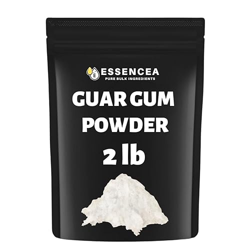 Essencea Pure Bulk Ingredients - Goma de mascar en polvo de 2 libras 100% granos de goma guar Grado alimenticio sin gluten sin OMG apto para dieta