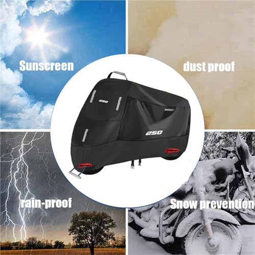 Housse de moto imperméable CRF250F anti-poussière bâche UV - 7
