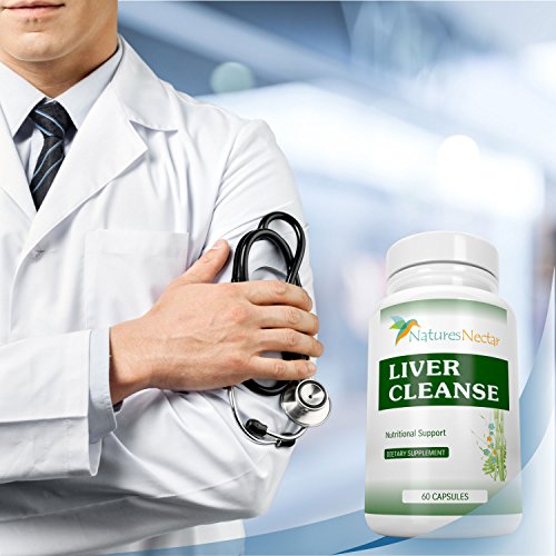 Liver Cleanse & Liver Detox Support Supplement - This Liver Detoxifier & Regenerator Formula Can Help Repair An Active Liver Plus Aid In The Rescue Of A Fatty Liver-Liver Support Supplements Grass Fed #TOP2