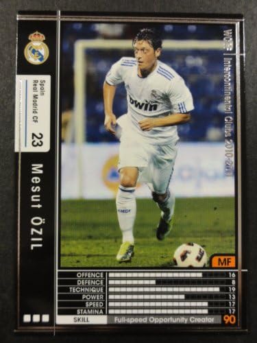 Amazon Co Jp Wccf 10 11白黒カード 299 メスト エジル ホビー 通販