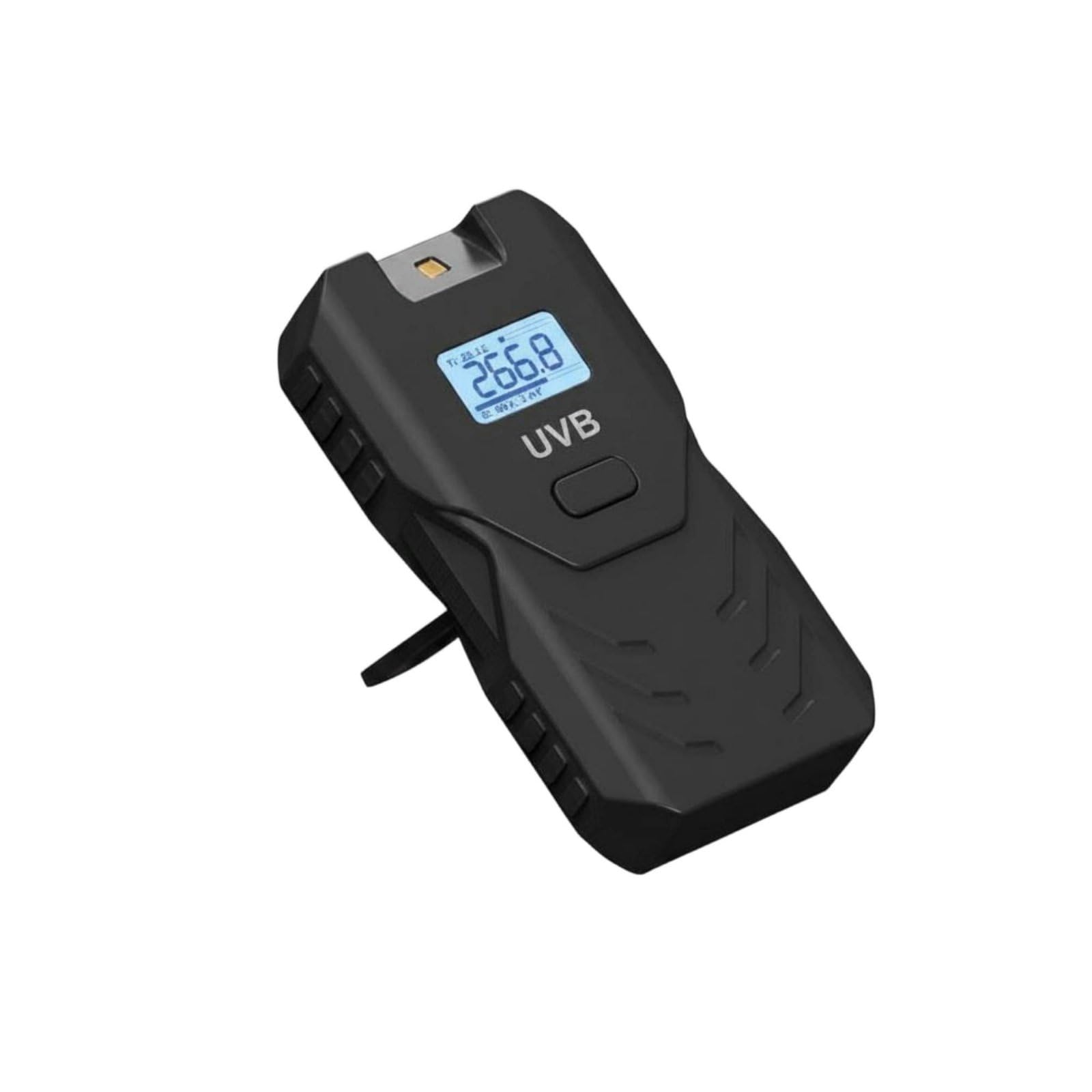 Tester Uvb per Rettili Misuratore Uvb Misuratore Luminanza Strumento Portatile Rilevatore Precisione in Plastica per Controllo Lampade Terrario Adatto