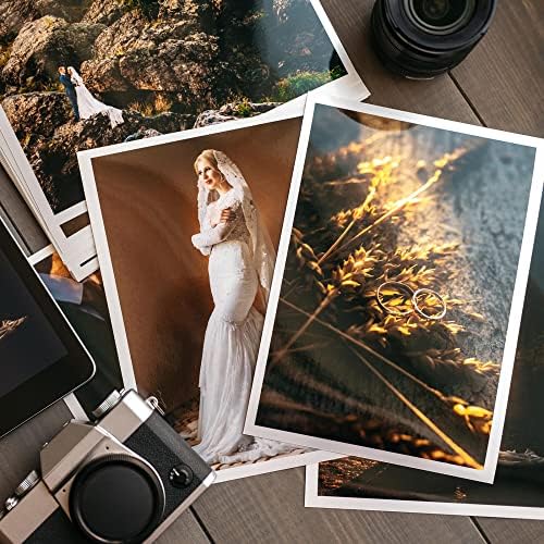 sourcing map Self-Sealing Laminating Pouches Lamination Film Clear Sheet, 180x129x0.26mm for Photo, Paper, Menu, Pack of 5