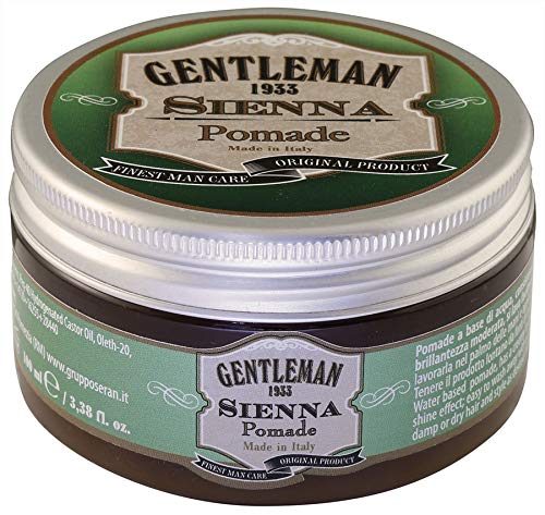 GENTLEMAN 1933 - Pomata per capelli Sienna - 100ml - Brillantezza moderata, si lava facilmente con acqua