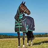 weatherbeeta microfleece standard 50g Füllung Weatherbeeta Green-Tec 900D Detach-A-Neck Lite Plus 50g - Black/Bottle Green