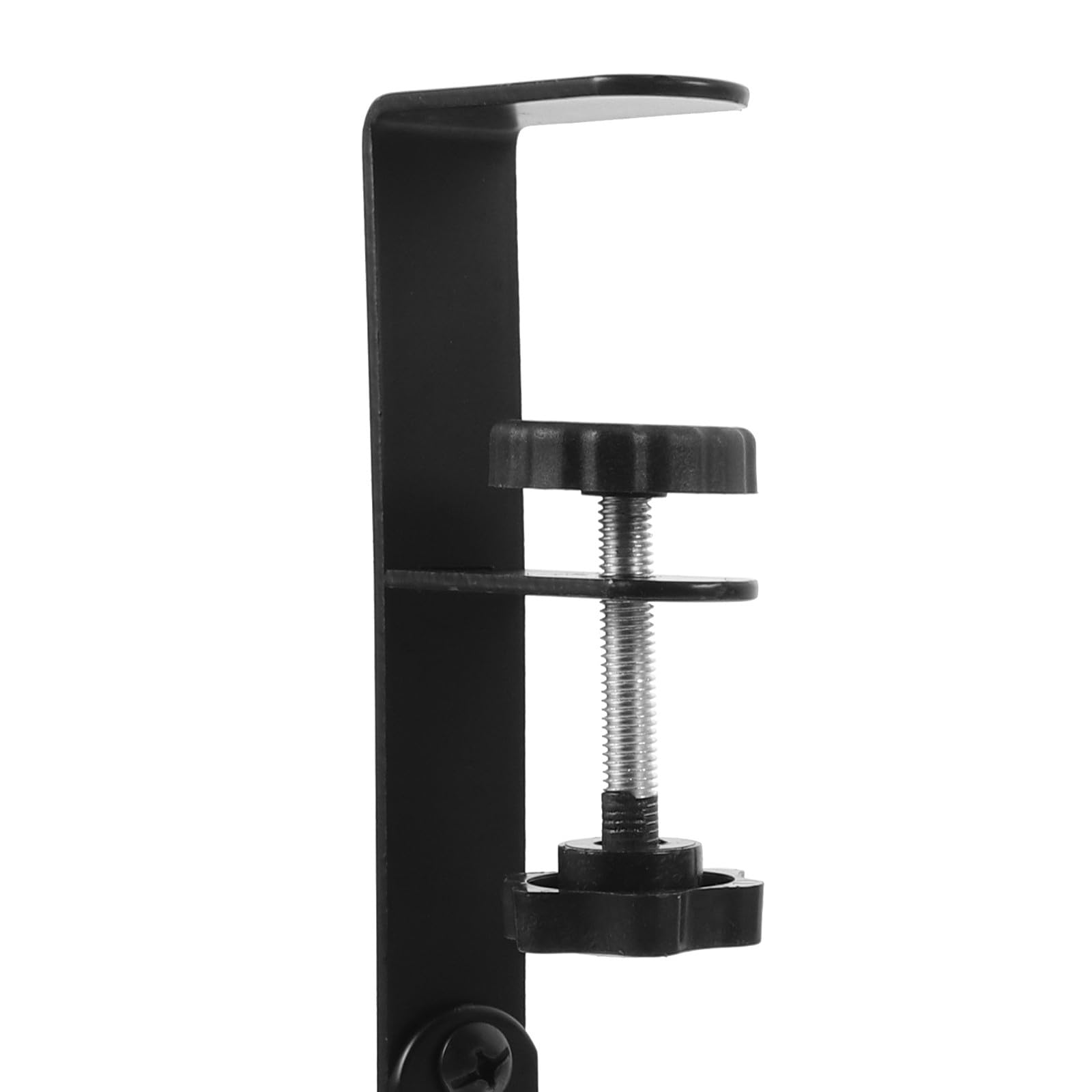 Organizzatore Cavi Elettrici Sotto Scrivania Nero in Ferro | Ampia Capienza, Installazione senza Fori, Design Portatile Multifunzione per Setup Gaming e Ufficio