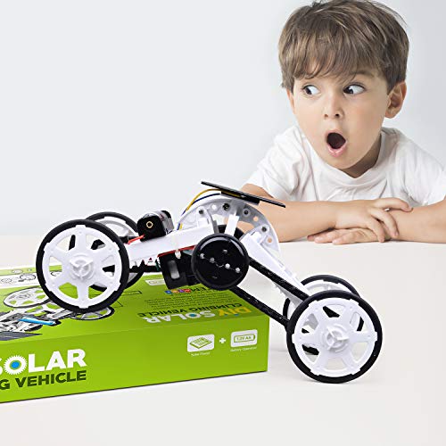 17Tek STEM Educational Solar Robot - Green Energy DIY Science Solar Power Kits