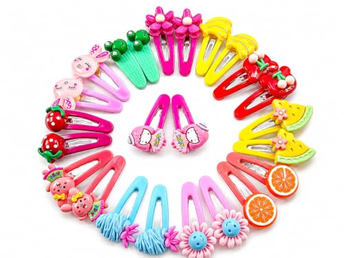 Image of Multicolor Tic-Tac Hair Clip For Baby Girls, Toddler Girls & Women Pack of 20 (BABY CLIP)