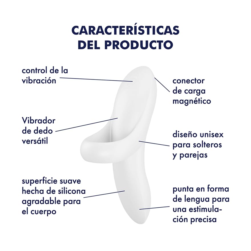 Vibrador de dedo impermeable Satisfyer Bold Lover para el baño 3