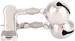 Kit Alarme para Vara Pesca com Guizo Duplo Alerta de Peixe tipo Sino