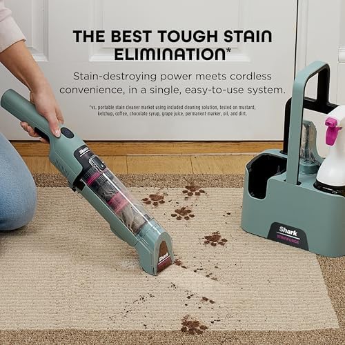 StainForce Cordless Portable Spot, Stain, & Odor