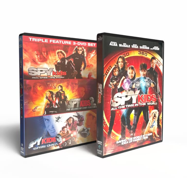 Spy Kids 1-4 DVD Collection: Spy Kids / Spy Kids 2: Island Of Lost Dreams / Spy Kids 3: Game Over / Spy Kids 4: All The Time In The World image 3