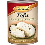 Roland Foods Tofu Bean Curd in Water, 19-Ounce Can, Pack of 24