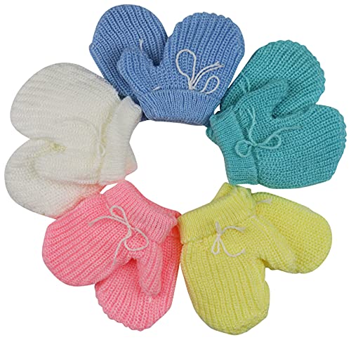 Image of ToBeInStyle Kids Pack of 6 Warm Winter Gloves