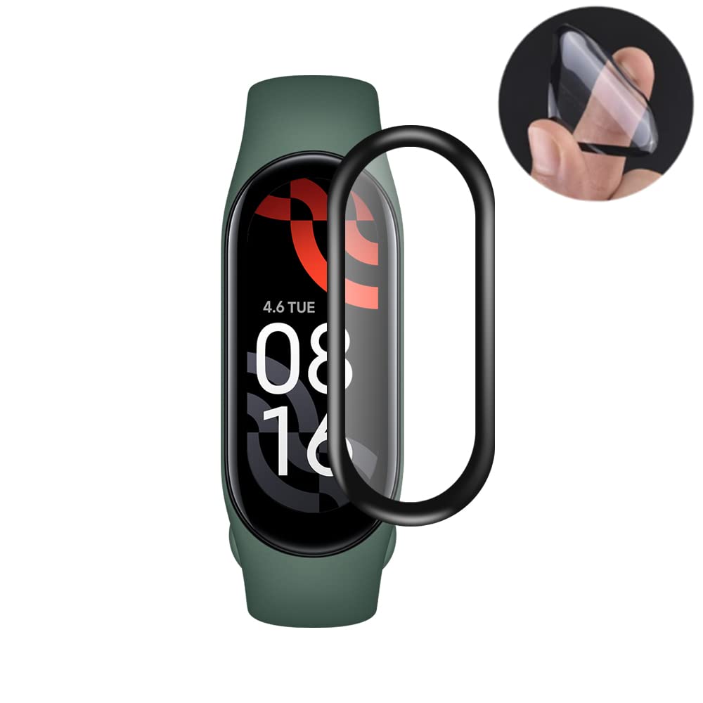 Película 3D Gel para Xiaomi Mi Band 7, Mi Smart Band 7, Mi Band 8