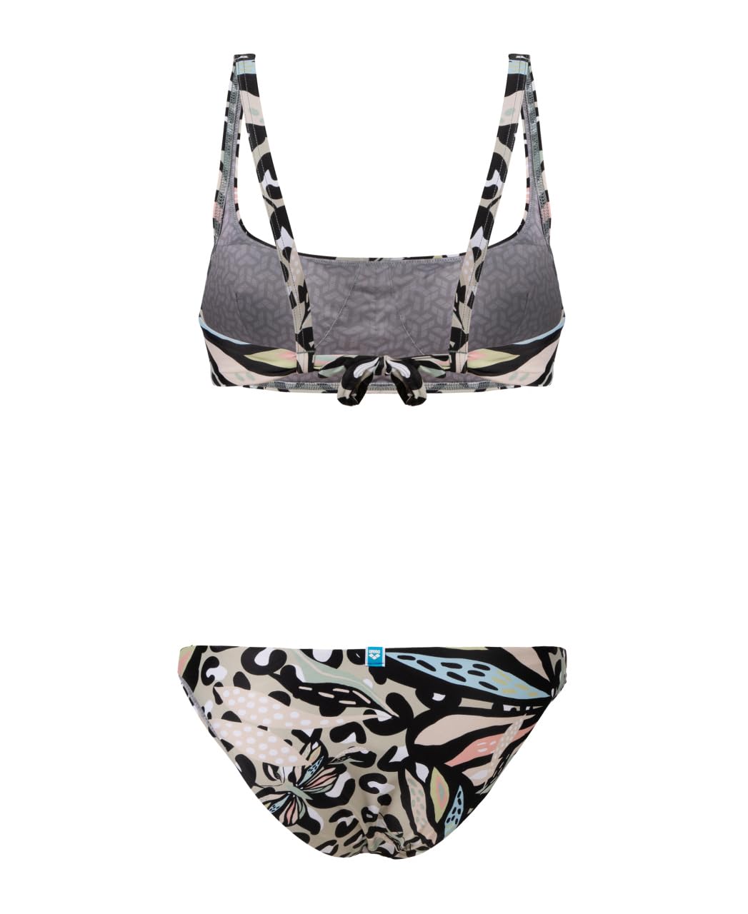 ARENA Women's Water Print Bikini Bralette Bañador de Dos Piezas Mujer (Pack de 1)