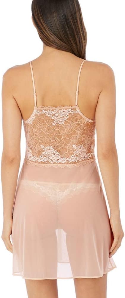 Wacoal Lace Perfection Chemise Negligee Nightwear Nightdress Sheer Lace Lingerie