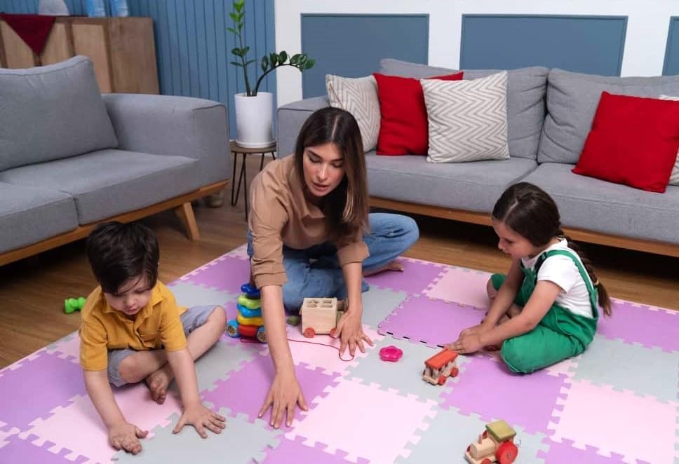 Tapete de juego de espuma suave no tóxica, 36 tapetes de juego con bordes, tapetes de actividad para bebé, tapete de juego de espuma para niños de 3