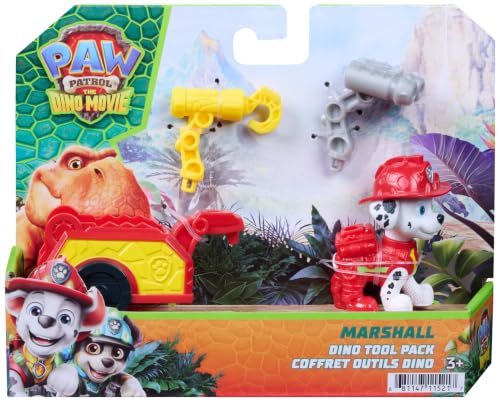 Paw Patrol - Pat Patrouille Le Film Mission Dino - Marcus & 2 Outils