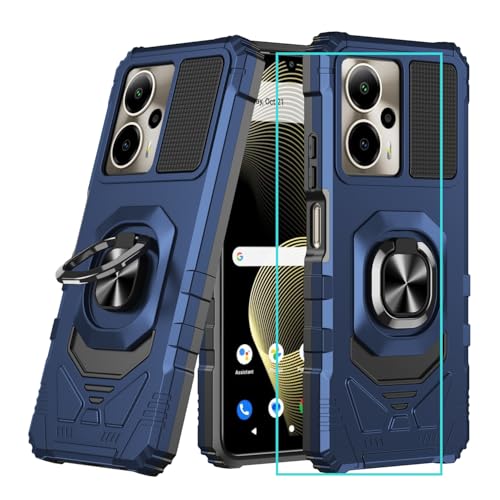 Phone Case for Cricket Outlast 5G/ATT Motivate Pro 5G with Screen Protector