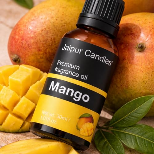Image of Fragrance Oil | 30 ml | Aroma Oil for Home Fragrance | Best for Aromatherapy | Use in Diffusers, Candles, Air Fresheners (30ML, Mango)