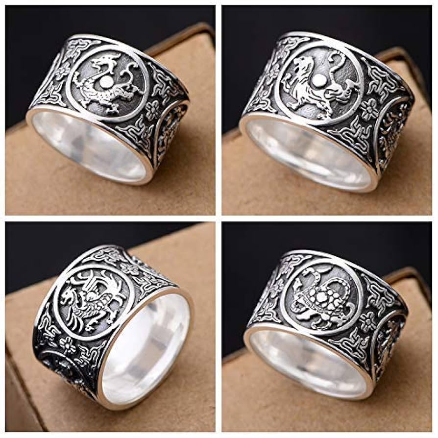 Amazon.com: 999 Sterling Silver Wide Band Ring For Men
