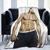 Blanket Charlie Hunnam Soft and Comfortable Warm Fleece Throw Blankets Gift for Living Room Dormitory Decoration Picnic Beach Yoga Sofa Bed Camping Travel Decor All Season
