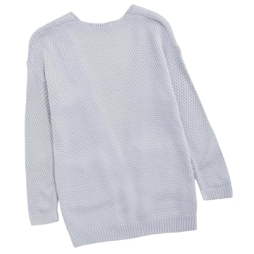 Girls' Daily Knitted Cardigans,Open top Dual Pocket Design, Comfortable for Campus wear2