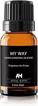 Hotel Diffuser Oil My Way - One Hotel Scent Diffuser Oil - Lush Sandalwood, Virginia Cedar, Iris - Fragrance Oil Blend for Ultrasonic and Waterless Diffusers and Crafting 10mL Bottle with Dropper