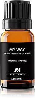 Hotel Diffuser Oil My Way - One Hotel Scent Diffuser Oil - Lush Sandalwood, Virginia Cedar, & Iris - Fragrance Oil Blend for Ultrasonic and Waterless Diffusers and Crafting 10mL Bottle with Dropper
