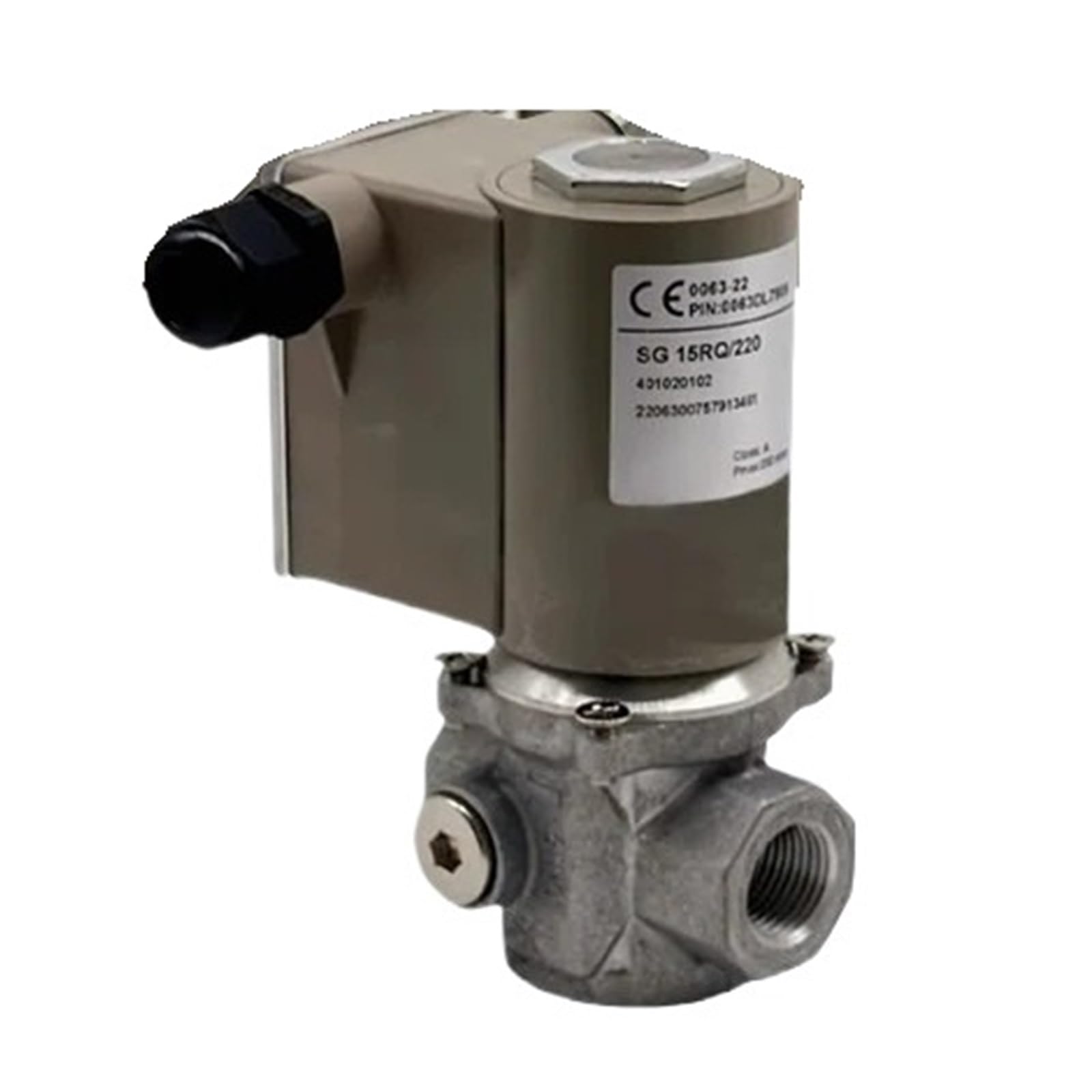 Électrovanne SG15RQ/220 pour contrôle de fluide industriel 220V