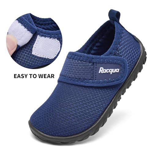 Racqua Toddler Baby Water Shoes Swimming Slip On Shoes for Kids Boys Girls(Baby/Toddler)4