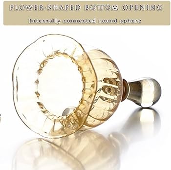 Amazon.co.jp: ハンドベル ディナーベル ガラス ヨーロッパの豪華な花