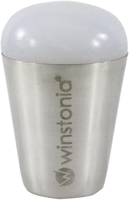 Nail Art Stamper Tamaño Jumbo para Placa de Estampado de Uñas, Almohadilla de Malvavisco Suave y Pegajosa - Blanco Lechoso