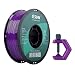 eSUN 3D 1.75mm Solid Purple PETG 3D Printer Filament 1KG Spool (2.2lbs), 1.75mm Solid Opaque Purple