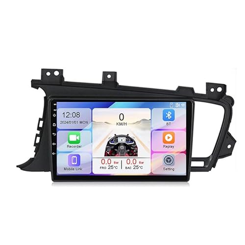 YIANKWY Android 15 9-inch Touch Screen Car Stereo Radio GPS Navigation for Kia Optima 2011-2015 Bluetooth Car Radio with Backup Camera Mobile Phone Link 4G WIFI USB Connection,8Core4G+WiFi2G+32G