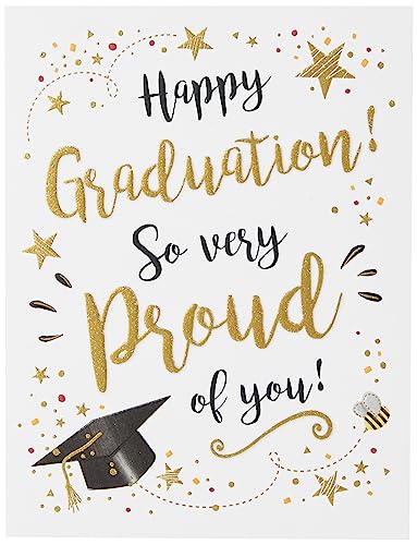 Piccadilly Greetings Tarjeta de graduación de ocasión moderna - 8 x 6 pulgadas