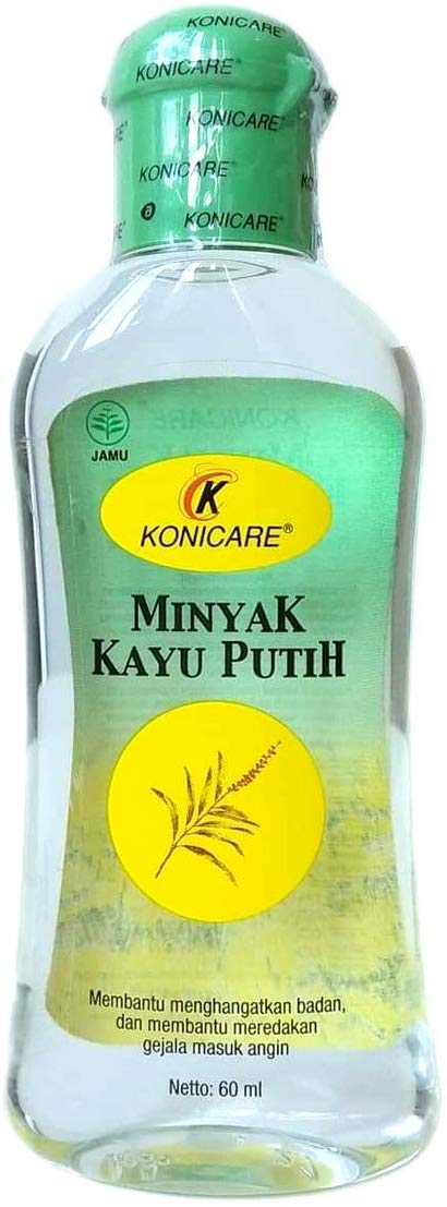 KonicareMinyak Kayu Putih Cajuput Oil, 60 ml (Pack of 9)
