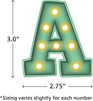 Vista 3 de Teacher Created Resources Marquee Bold Block Letras magnéticas de 3