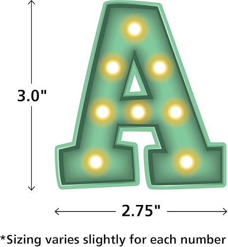 Miniatura 3 de Teacher Created Resources Marquee Bold Block Letras magnéticas de 3"