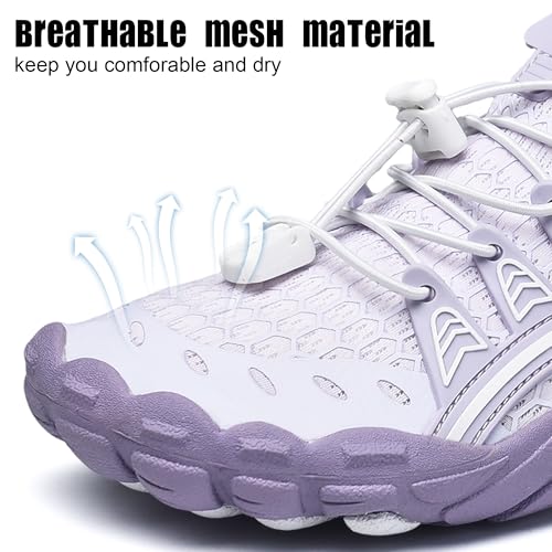 Image of Water Shoes Womens Mens, Barefoot Quick-Dry Aqua Shoes for Outdoor Swimming, Running, Training, Surfing, Hiking and Kayaking