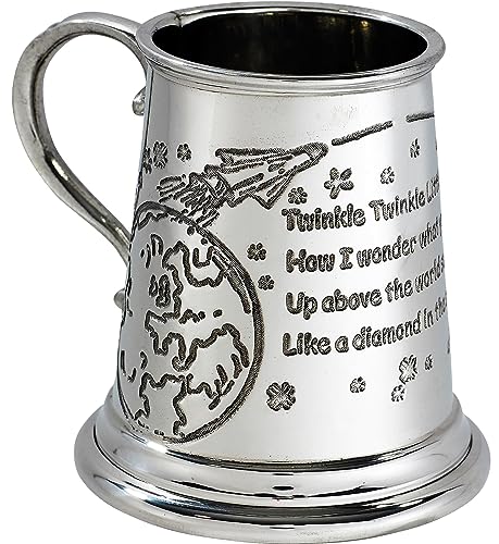 Mug Twinkle Twinkle Little Star étain chope quart de pinte bébé