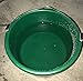 Farm Innovators HB-60 9 Quart 2 Gallon 60 Watt Plastic Heated Bucket with Built in Thermostat, Green