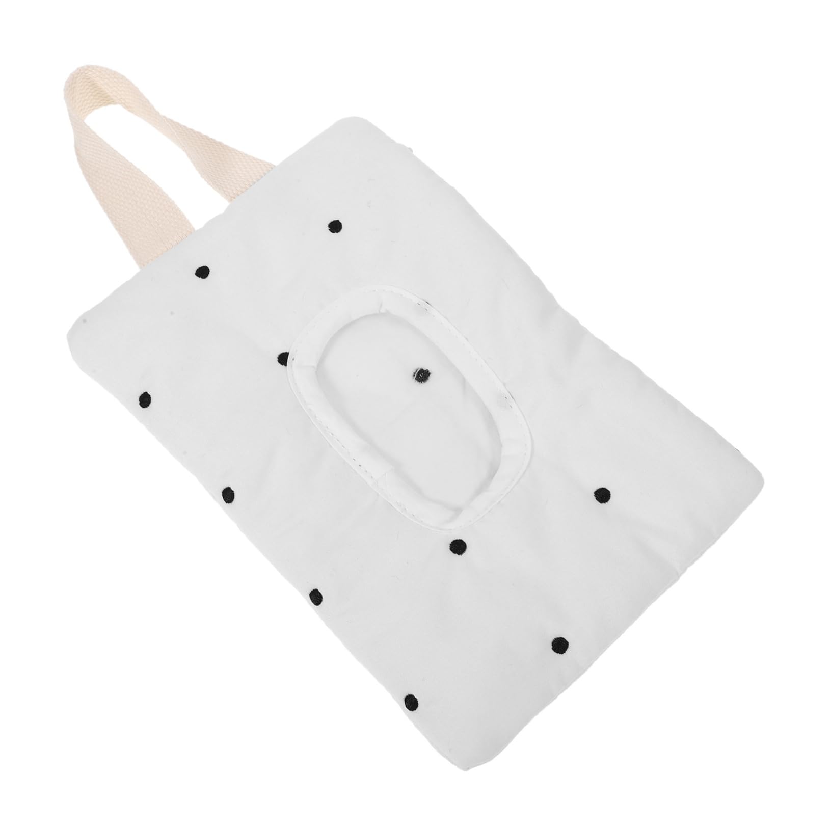 ifundom 4piezas Sujeta y Accede Dispensador De Pañuelos Colgante Para Coche Bolsa De Húmedas Para Sillas Carro Diseño De Puntos